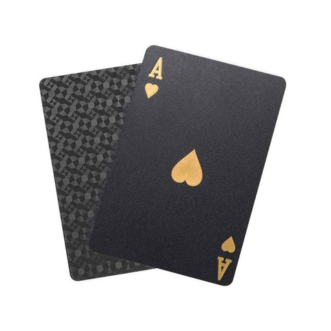 Playing Cards Gold Foil Playing Cards Waterproof