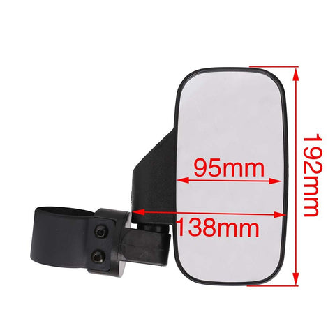 Applicable ATV Wide-angle Rearview Mirror Motorcycle Shockproof Side