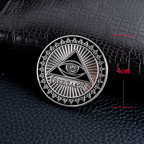 Spot Freemasonry Commemorative Coins American Freemasonry Coins