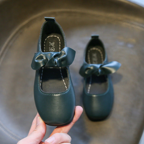 Girls Princess Square Mouth Student Casual Shoes