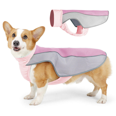 Pet Cold Feeling Dog Clothes Breathable Vest Heatstroke Prevention And Cooling