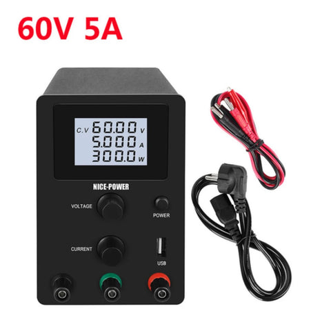 Digital Display Adjustable DC Stabilized Power Supply High Precision LCD Screen Power Supply With USB Jack