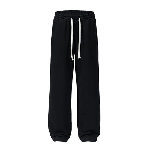 Solid Color Loose Casual Sweatpants Men