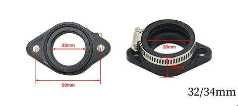 Carburetor Intake Tube Interface UTV Adapter ATV Intake Manifold