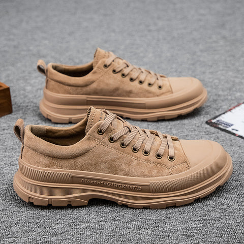 Suede Breathable Casual Shoes New Men's Sneakers