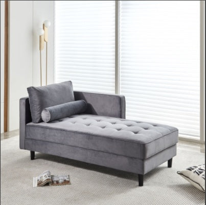 Velvet Chaise Longue