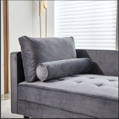 Velvet Chaise Longue