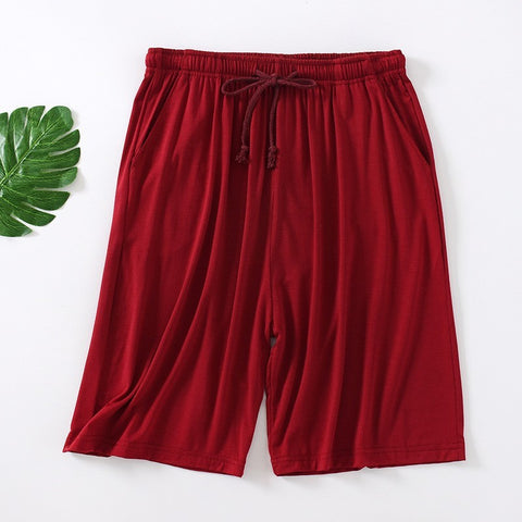 Summer Large Size Shorts Men's Casual Home Loose Fifth Pants Thin Home