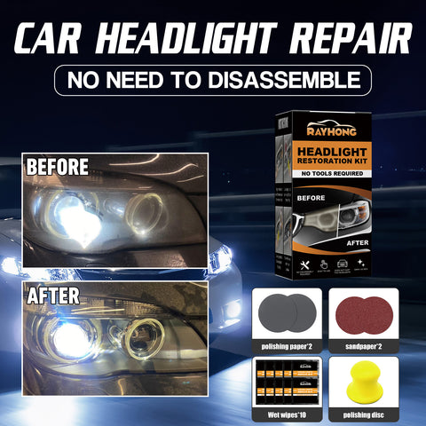 Car Light Repair  Automotive Ceramic Headlight Repair  Repair Scratches