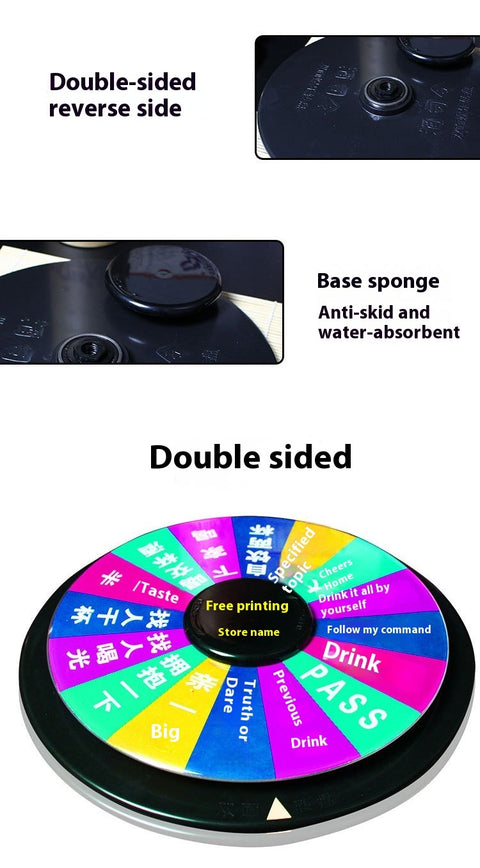 Drinks Roulette Wheel Entertainment Supplies