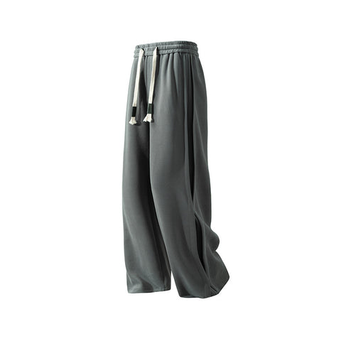 Fashion New Heavy Straight Sweatpants Men