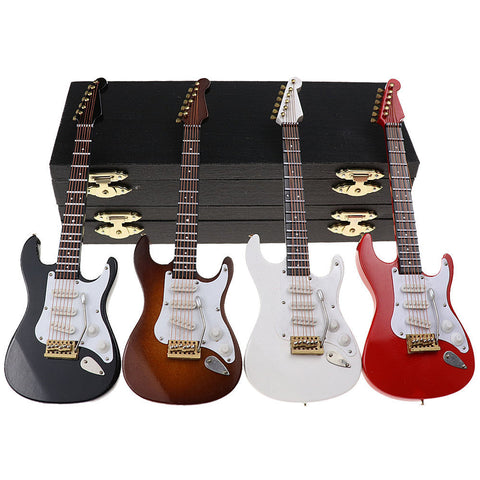 Mini Musical Instrument Electric Guitar Model Ornaments