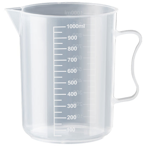 Measuring Cup Thickened Plastic Tape Graduated Glass Experiment Measuring Cup Beaker Measuring Cylinder Scale Plastic Cup