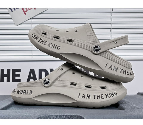 Outdoor Casual Dual-use Beach Half Slippers Sports Leisure Sandals Feeling Of Walking On Shit