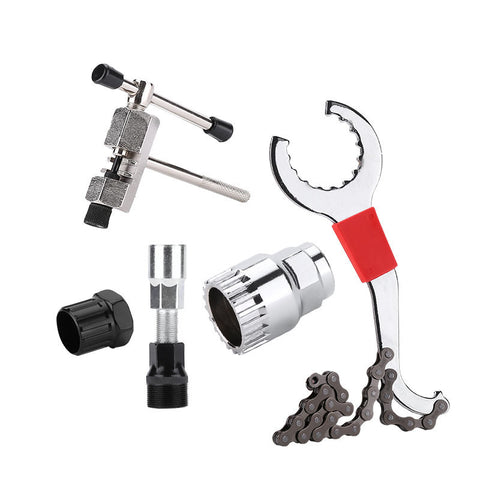 Bicycle Repair Tools Suit Mountain Bike Repair Chain-cutting Device