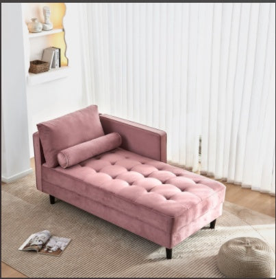 Velvet Chaise Longue