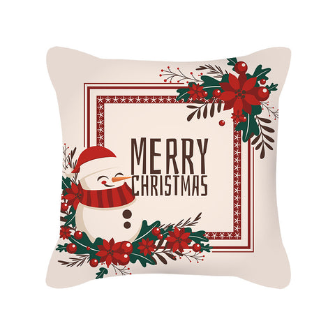 Amazon New Cartoon Christmas Pillowcase