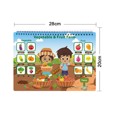 Children's Enlightenment Quiet Book Learning Busy Book