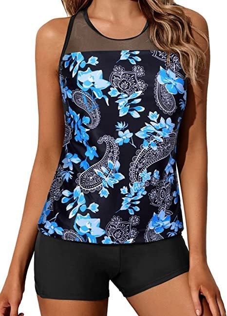 Seaside Vacation One-piece Bikini Women's Three-point Swimsuit Women