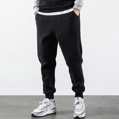 Spring Summer Pure Cotton Men's Loose Breathable Casual Pants
