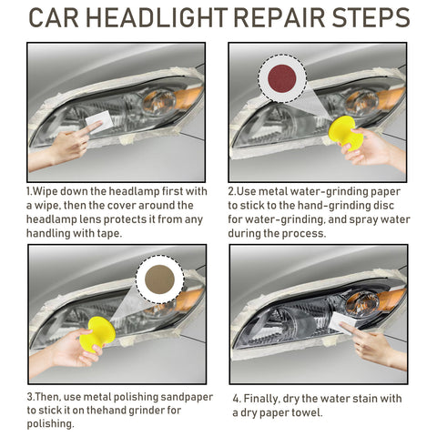 Car Light Repair  Automotive Ceramic Headlight Repair  Repair Scratches
