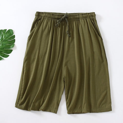 Summer Large Size Shorts Men's Casual Home Loose Fifth Pants Thin Home