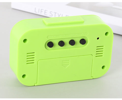 Mute Snooze Clock Students Get Up Electronic Alarm Clock Smart Luminous Timing