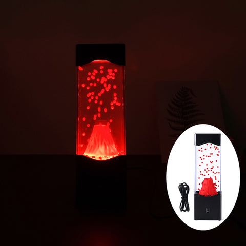 LED Aquarium Light Lava Lamp Stage Lights Creative Night