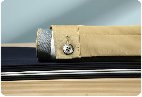 Thin Cotton Stretch Men's Trousers Loose Straight Mid-waist Men's Trousers Business Casual Pants