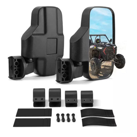 Applicable ATV Wide-angle Rearview Mirror Motorcycle Shockproof Side