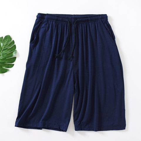 Summer Large Size Shorts Men's Casual Home Loose Fifth Pants Thin Home