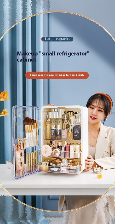 Light Luxury Cosmetics Storage Box Desktop Finishing