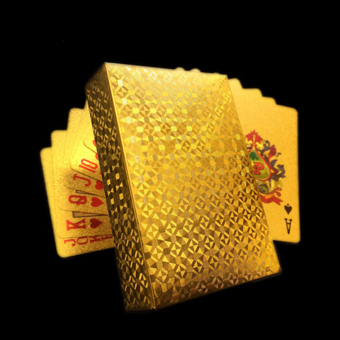 Fashion Playing Cards Local Tyrant Gold Waterproof