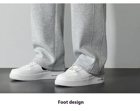 Spring Summer Pure Cotton Men's Loose Breathable Casual Pants