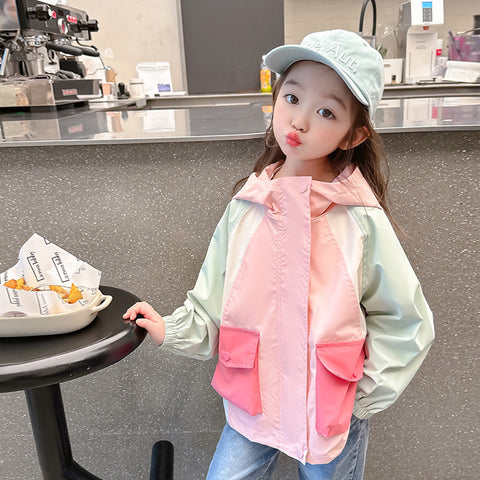 Spring Baby Casual Cardigan Hooded Spring Outfit Jacket Top