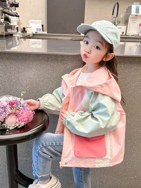 Spring Baby Casual Cardigan Hooded Spring Outfit Jacket Top