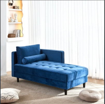 Velvet Chaise Longue