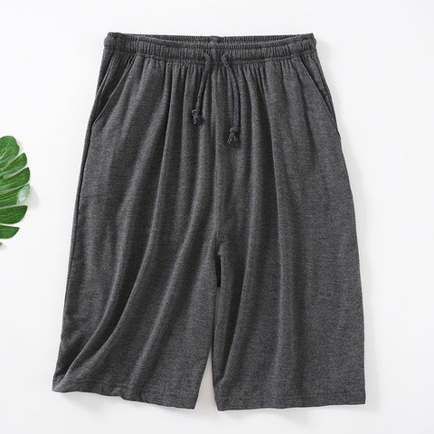 Summer Large Size Shorts Men's Casual Home Loose Fifth Pants Thin Home
