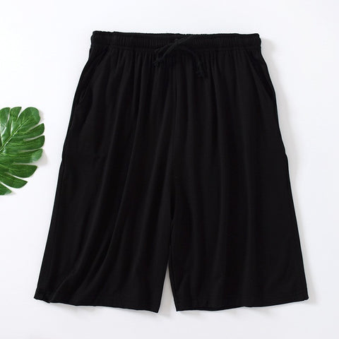 Summer Large Size Shorts Men's Casual Home Loose Fifth Pants Thin Home
