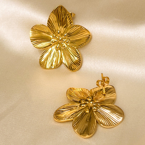 Summer New Electroplating Stainless Steel Studs Women