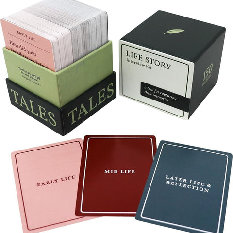 150 Life Story Interview Kit Cards