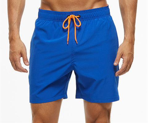 Men's Casual Solid Color Quarter Beach Pants