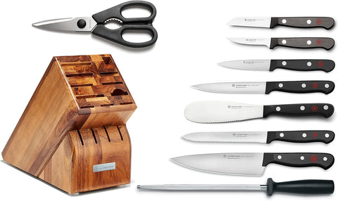 Gourmet 10-Piece Knife Block Set
